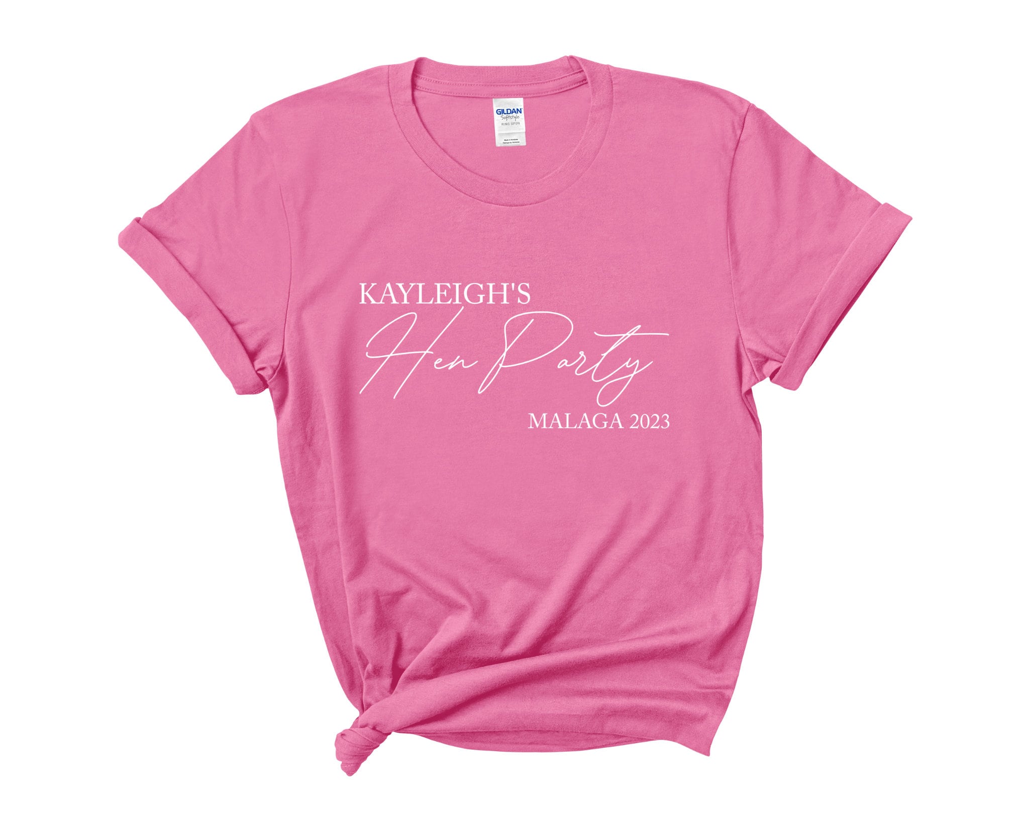 Personalised Hen Party T shirts  5