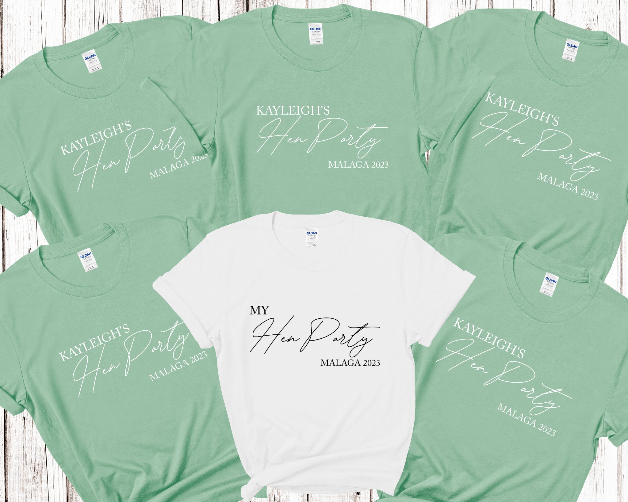 Personalised Hen Party T shirts  6