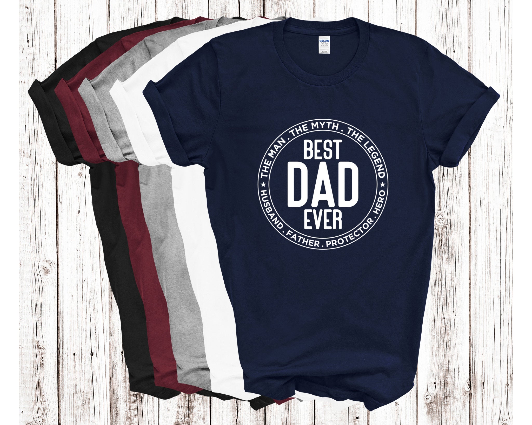 Best Dad Ever Mens/Adults Novelty Tshirt