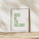 Load image into Gallery viewer, Hugs In The Hallway Art Print
