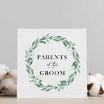 Load image into Gallery viewer, Parents of the Groom Wedding Card
