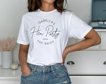 Load image into Gallery viewer, Personalised Hen Party BRIDE SQUAD T shirts Sand
