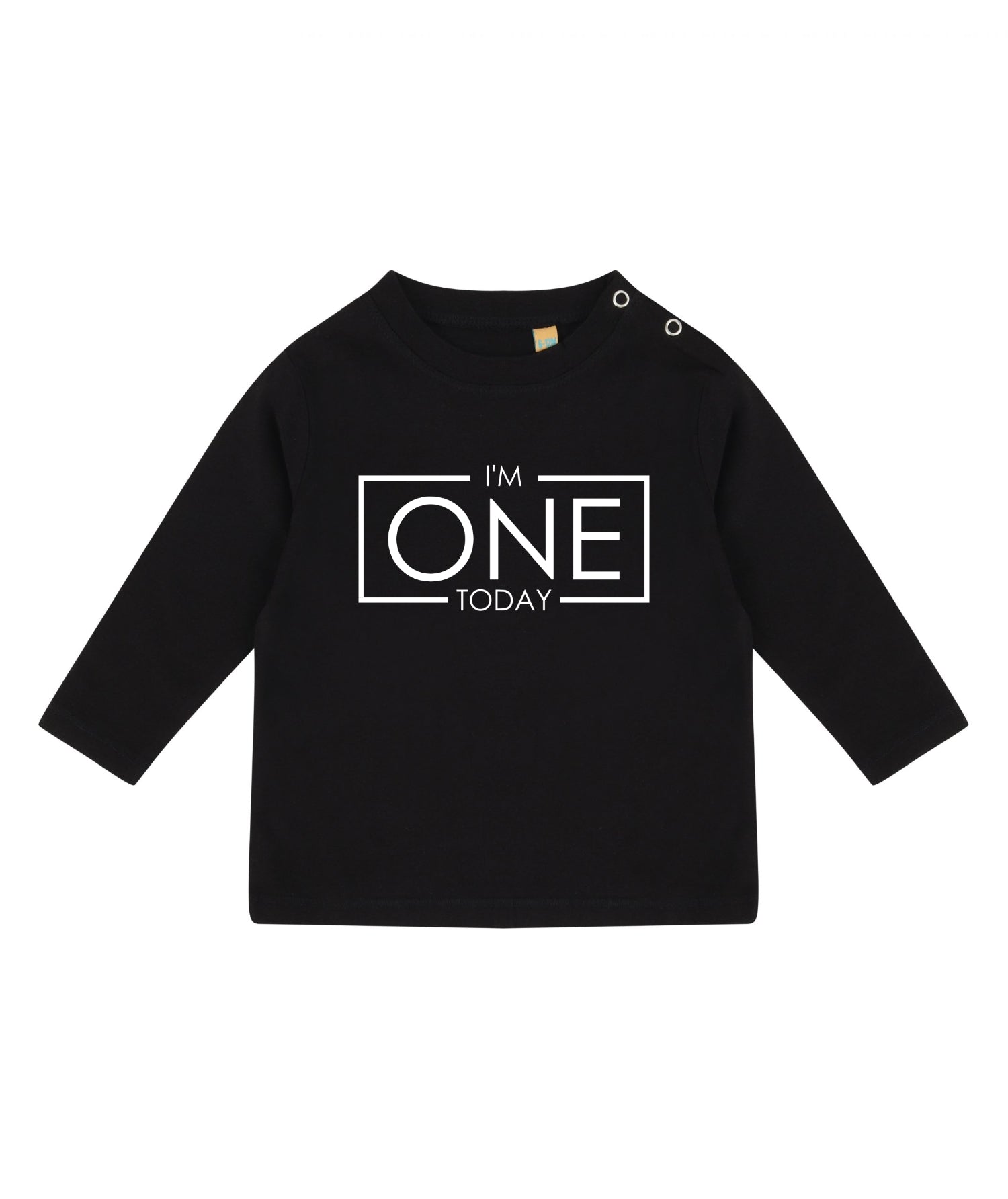 I'm One Today 1st Birthday LONG SLEEVE Kids T-Shirt