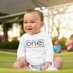 Load image into Gallery viewer, I Make One Look Good 1st Birthday LONG SLEEVE Kids T-Shirt
