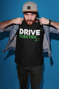 Drive Electric Mens/Adults Novelty Tshirt