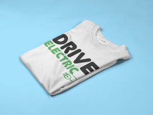 Drive Electric Mens/Adults Novelty Tshirt