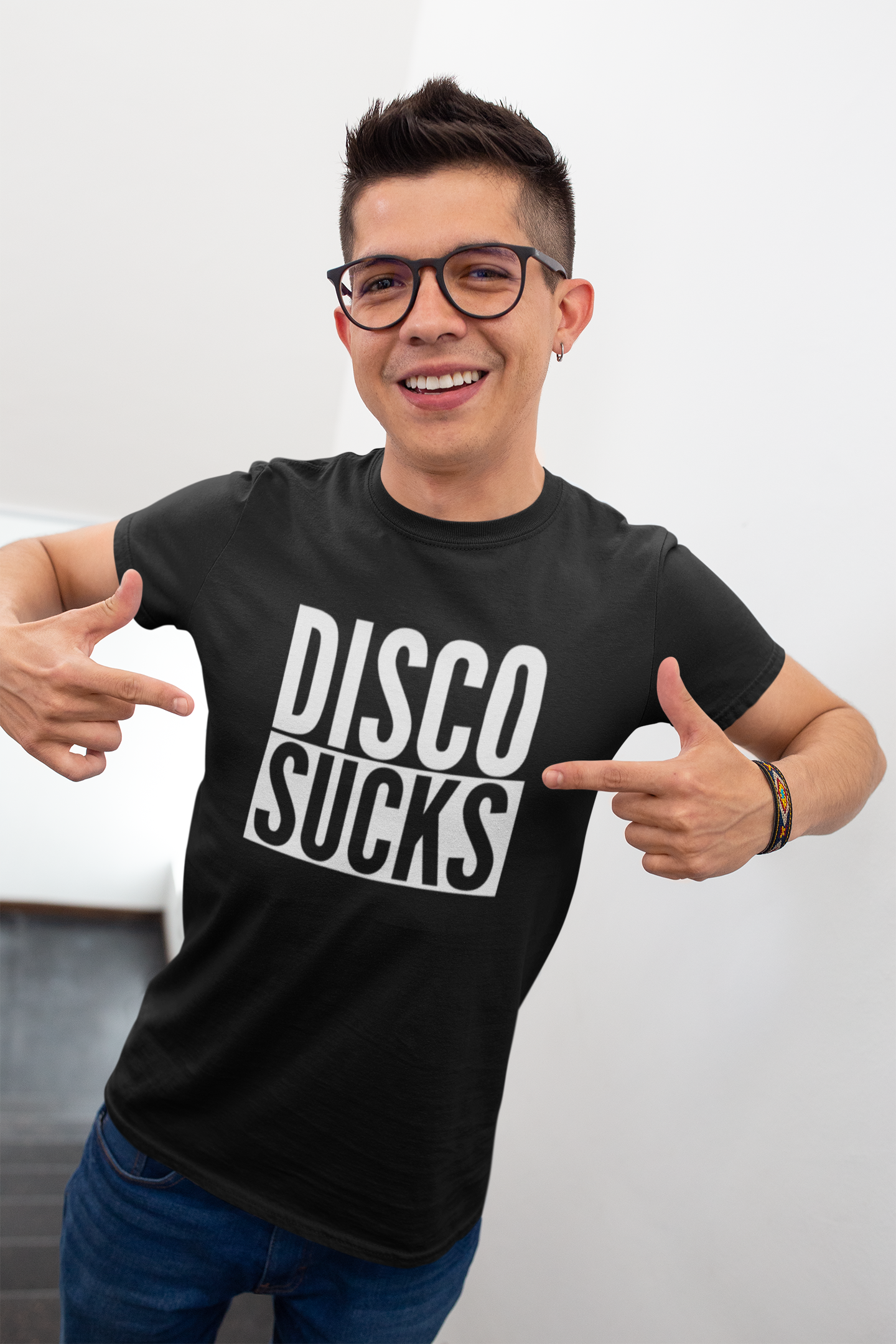 Disco Sucks Mens/Adult T-Shirt