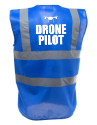 Drone Pilot Enhanced Visibility Vest