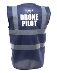 Drone Pilot Enhanced Visibility Vest