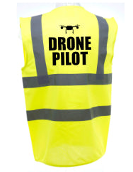 Drone Pilot Enhanced Visibility Vest