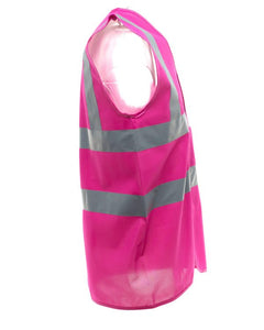 Caution Hen Party In Progress Pink Hi Viz Vest