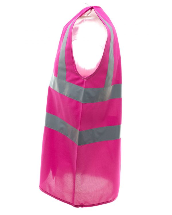 Caution Hen Party In Progress Pink Hi Viz Vest