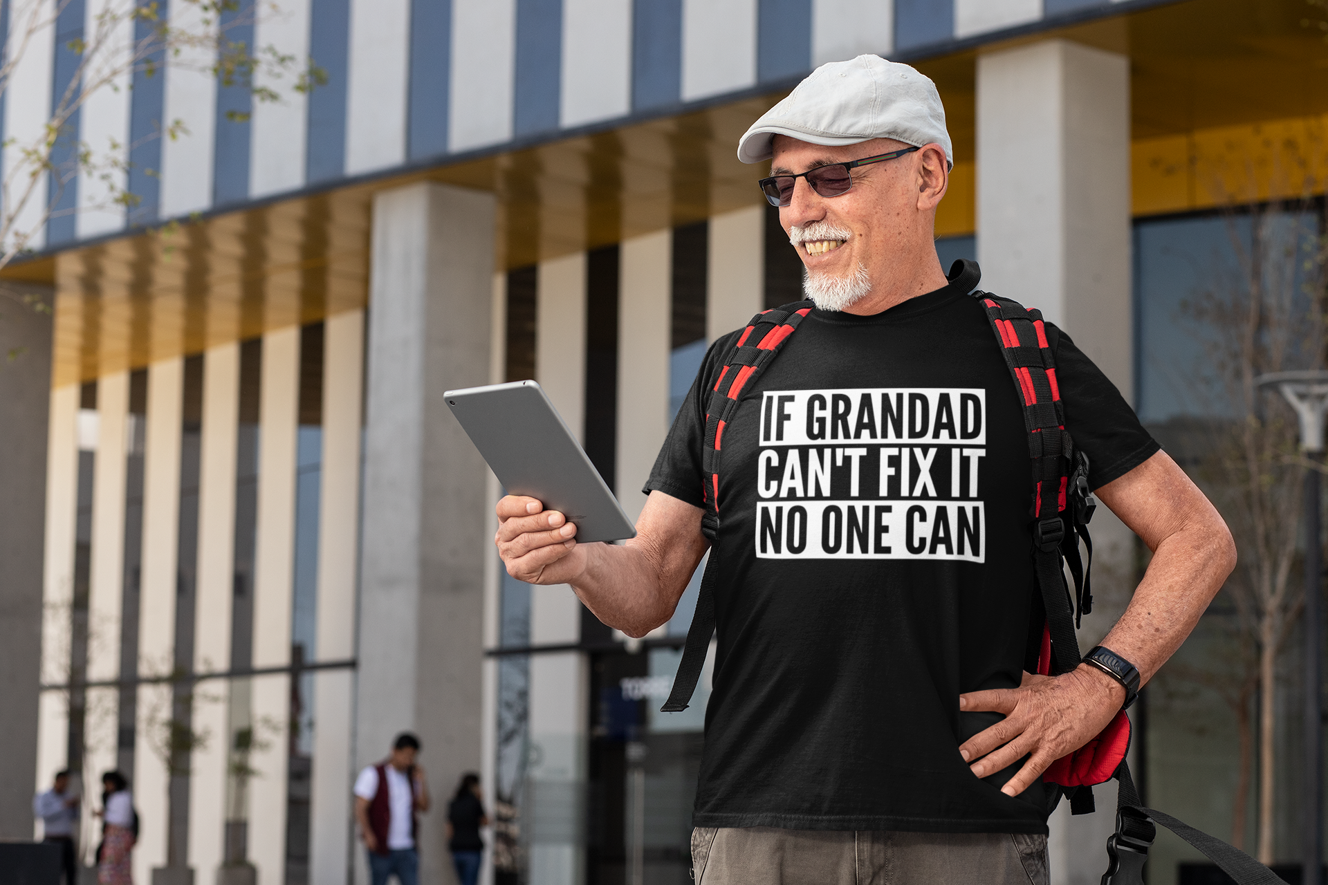 If Grandad Can't Fix It No One Can - Mens T-shirt Des2