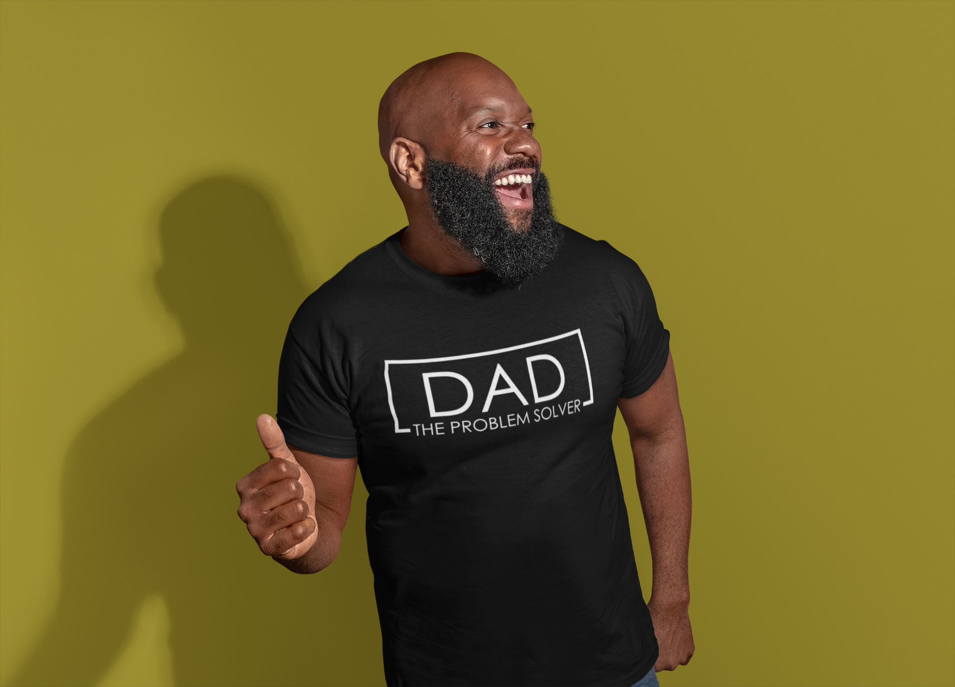 Dad The Problem Solver Crew Neck T-Shirt