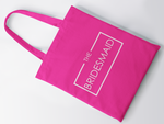 Load image into Gallery viewer, Bridal Party Bride Squad Tote Bag FUCHSIA Hen Party Bachelorette
