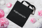 Load image into Gallery viewer, Dogs&gt;People Lightweight Cotton Tote Bag
