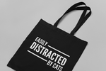 Load image into Gallery viewer, Easily Distracted By Cats Lightweight Tote Bag
